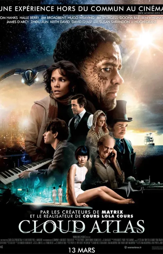Poster du film Cloud Atlas de Wachowski & Tom Tykwer