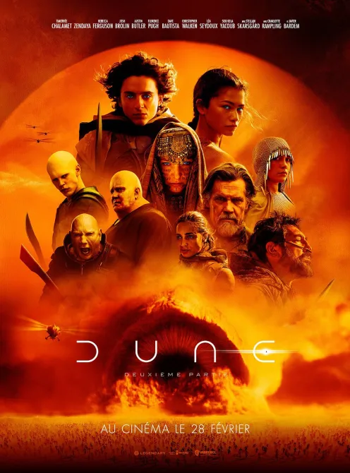 Poster de du film Dune de Denis Villeneuve 